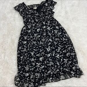 Converse black and white floral dress M